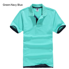 Load image into Gallery viewer, Plus Size XS-3XL Brand New Men's Polo Shirt High Quality Men Cotton Short Sleeve shirt Brands jerseys Summer Mens polo Shirts