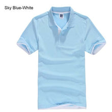 Load image into Gallery viewer, Plus Size XS-3XL Brand New Men's Polo Shirt High Quality Men Cotton Short Sleeve shirt Brands jerseys Summer Mens polo Shirts